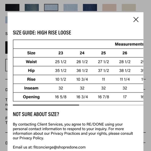 Re/done 90s High Rise Loose Jeans - Picture 7 of 7